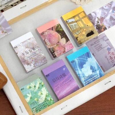 Adhesive Decor Stickers Aesthetic Scrapbook Diary Planner