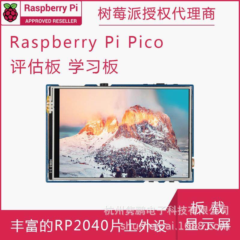 树莓派Pico评估板 板载丰富的RP2040片上外设