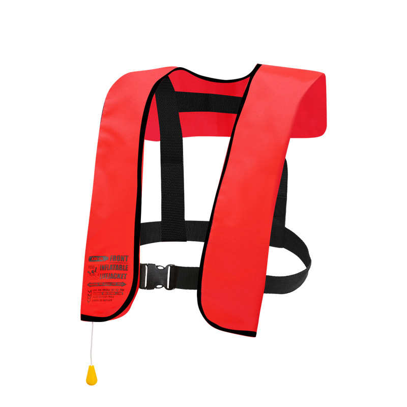 全自动充气式救生衣气胀式成人便携式运动钓鱼船用手动充气救生衣