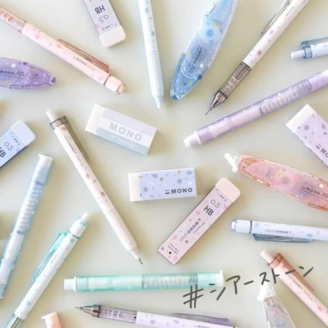 蜻蜓百乐国誉三方联名限定0.5mm自动铅笔油性笔橡皮擦修正带套装