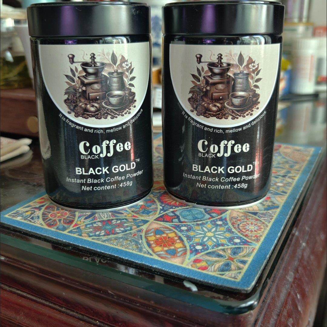 新货哥伦比亚原装进口速溶美式咖啡粉0糖0脂速溶纯黑咖啡提神罐装