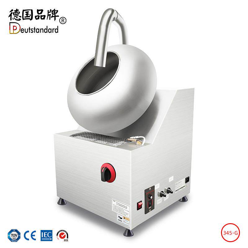 巧克力糖衣机糖果吹风搅拌小型抛光机包衣自动燃气款巧克力裹衣机