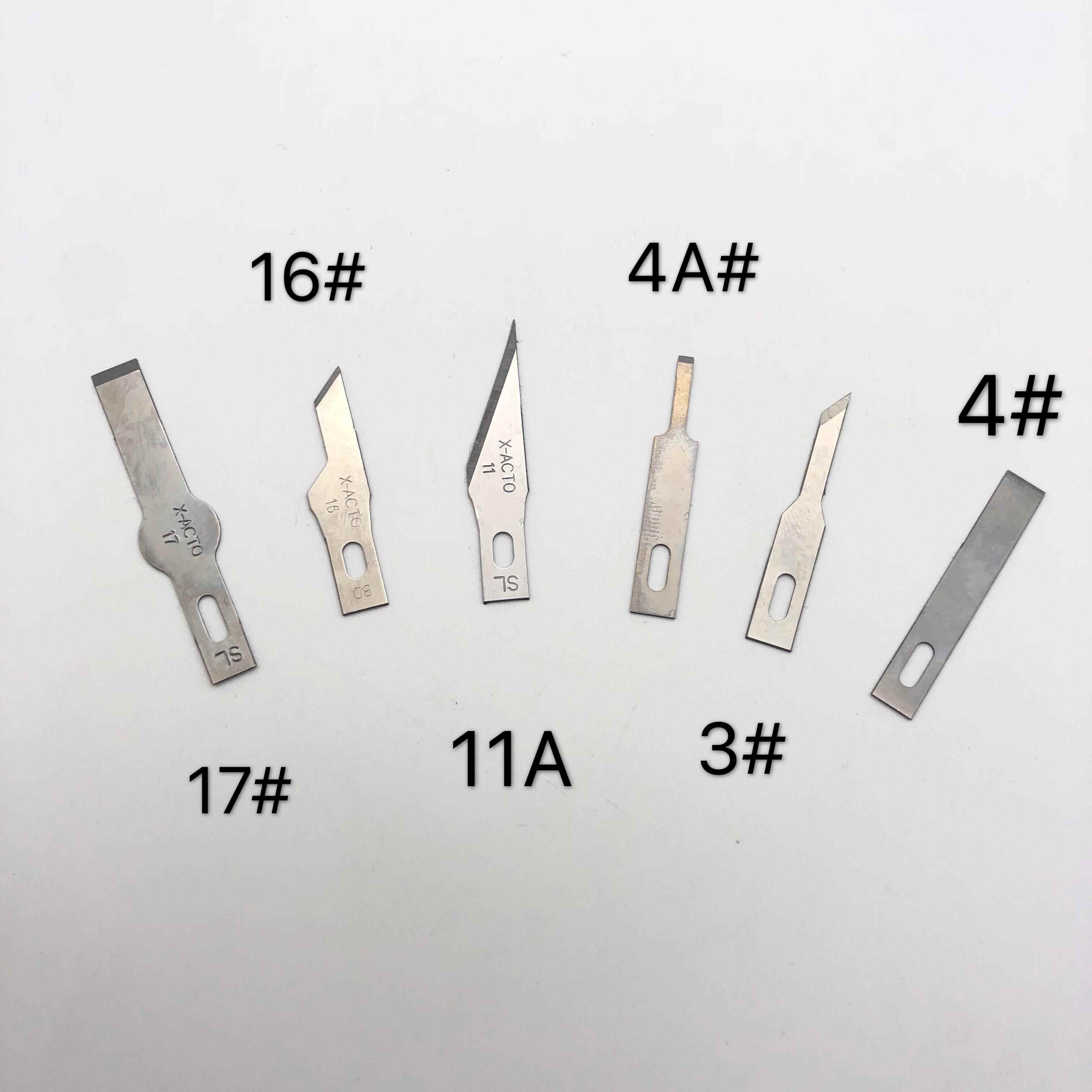 X-ACTO手机拆机专用刻刀刀柄 11号16#线 线路板修补IC维修刮胶铲刀片