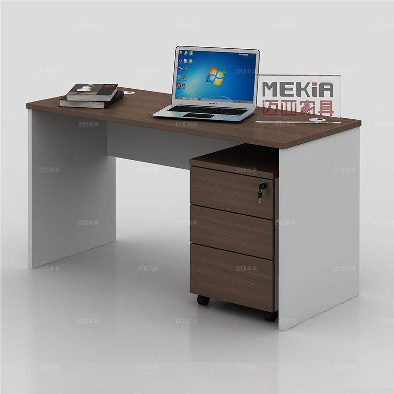MK-YGZ-S单人办功公桌组合1.台2米字多写能带抽屉员工电脑桌学生