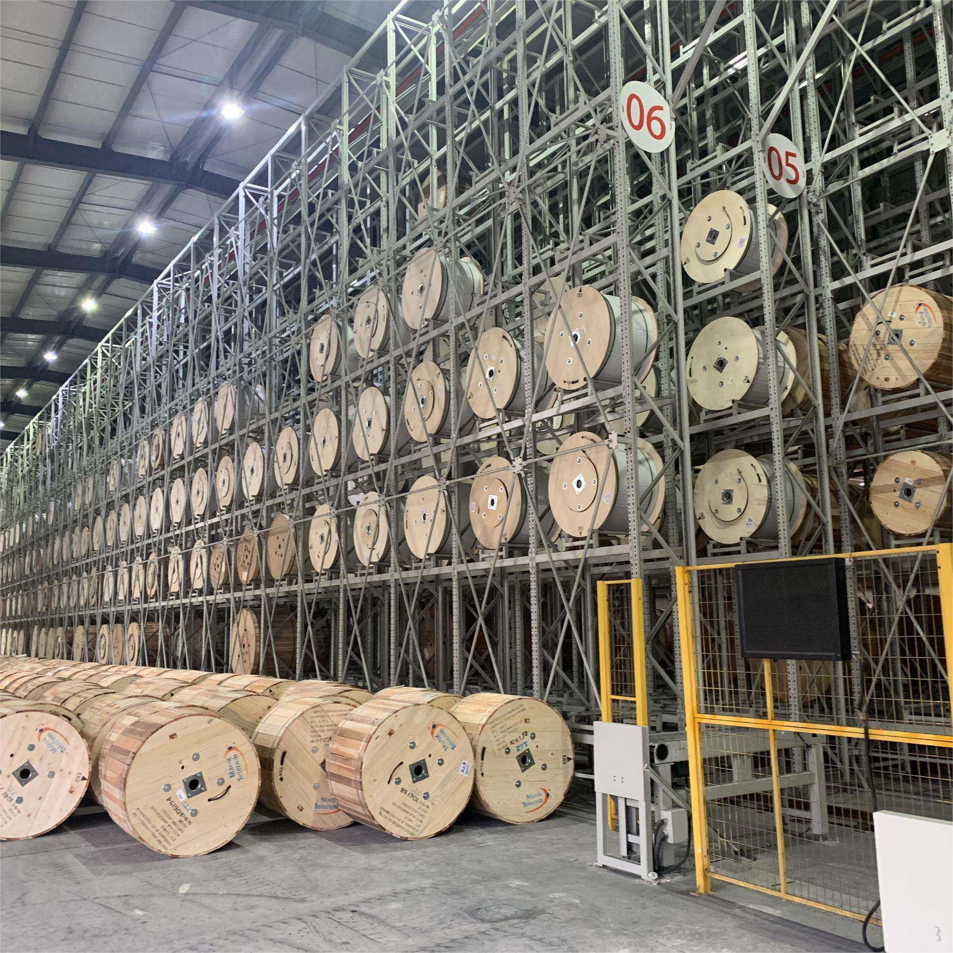 ASRS自动化仓库仓储货架堆垛储物机高效智能立体商用耐用智能设备