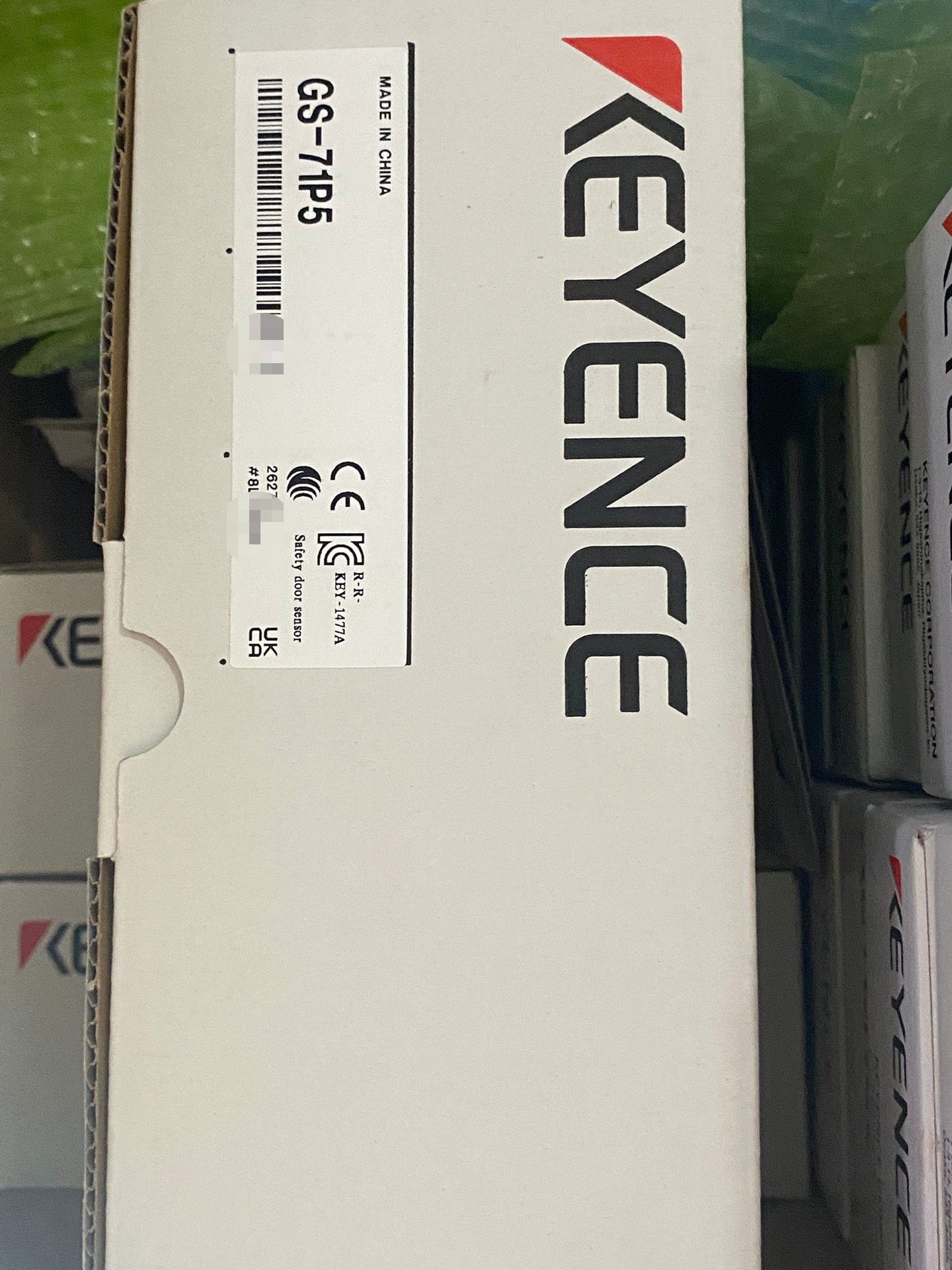 基恩士GS-71P5，全新正品码盒一致