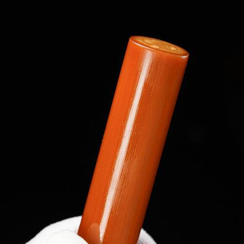 实心竹玉竹手把件文玩竹子把玩件竹雕制品挂件实心竹把件玉化竹子