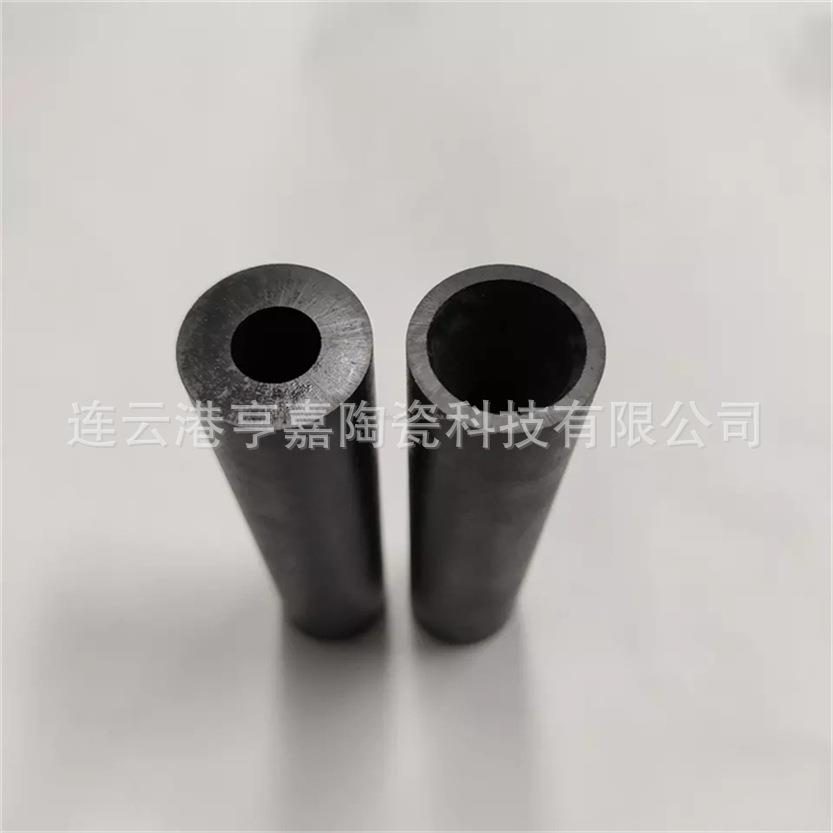 耐磨碳化硼陶瓷喷砂嘴B4C碳化硼陶瓷直管陶瓷件