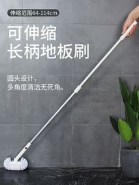 地板刷地刷硬毛无死角长柄浴室洗墙清洁刷地缝厕所卫生间刷地刷子