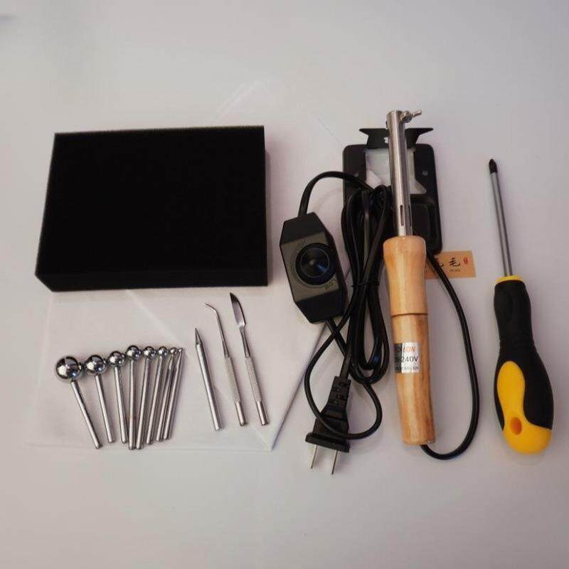 手工烫花烫花器220V/110V造花工具烫镘服装布花工具可调温度