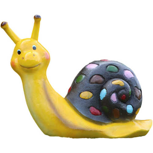 户外仿真蜗牛雕塑摆件园林景观玻璃钢动物幼儿园小区造景草坪装饰