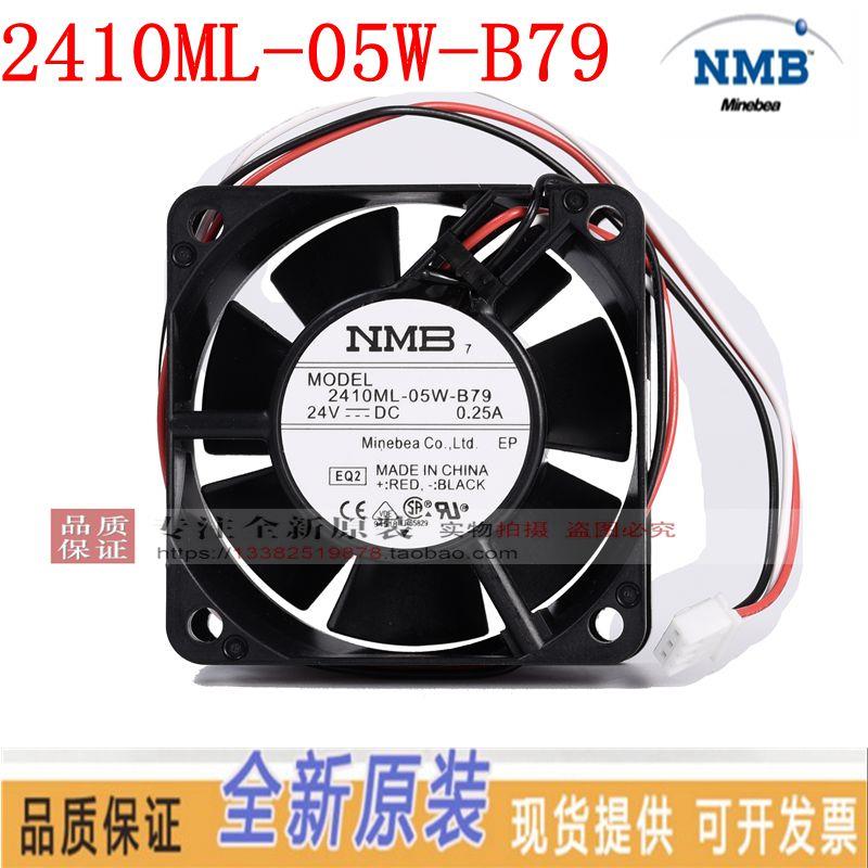 2410ML-05W-B79/B59/B69 原装NMB 变频器发那科报警风扇 6CM 24V