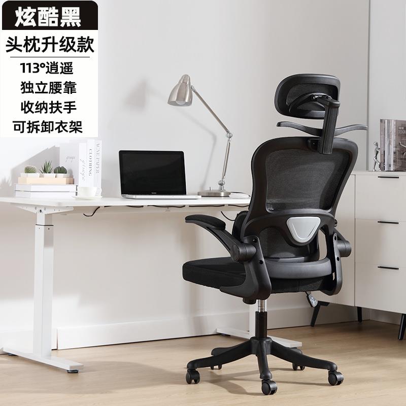 人体工学椅子家用护腰久坐舒服电脑椅学习办公座椅卧室宿舍电竞椅图片