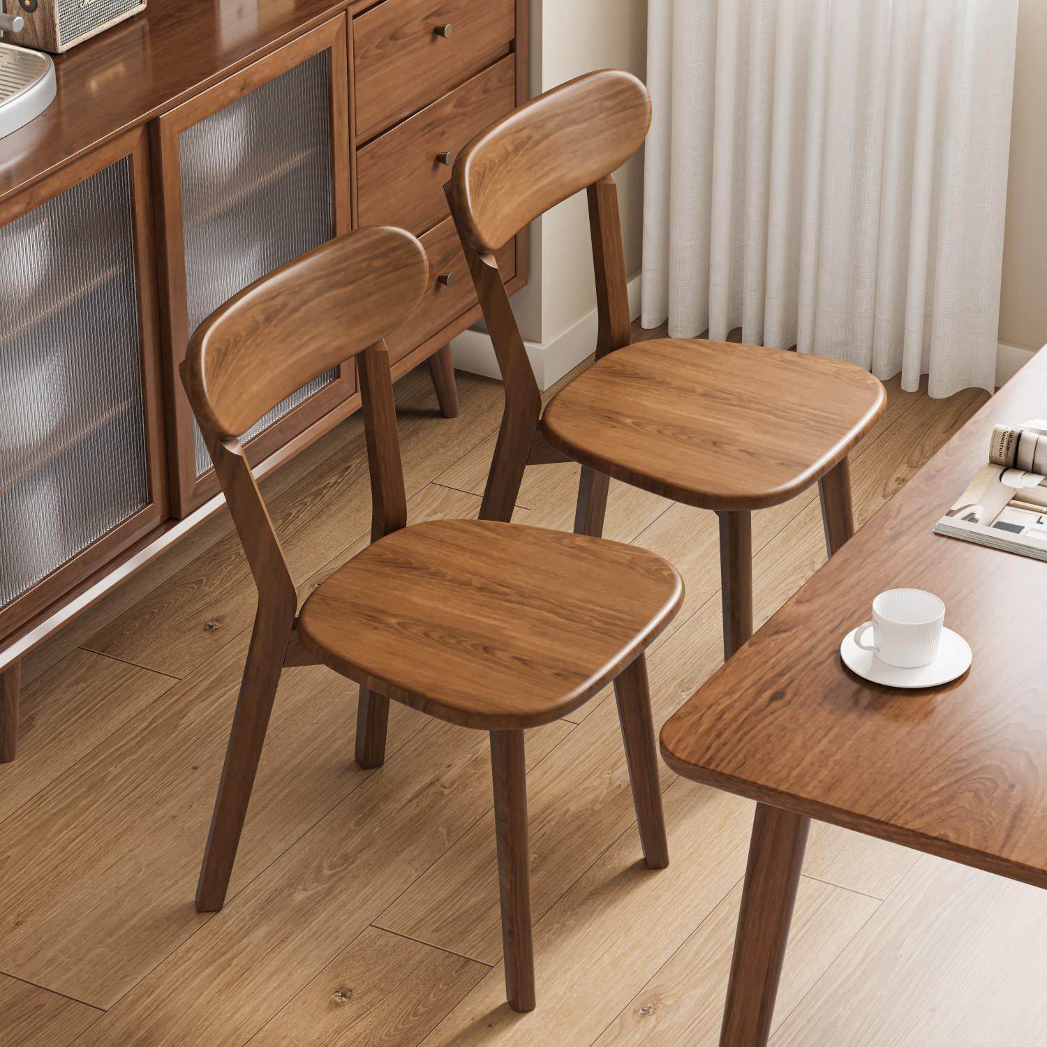 实木椅子餐椅家用餐桌椅商用简约新款靠背椅木头复古专用餐厅凳子,住宅家具,餐椅,淘宝优惠券,粉丝福利购,淘宝优惠卷