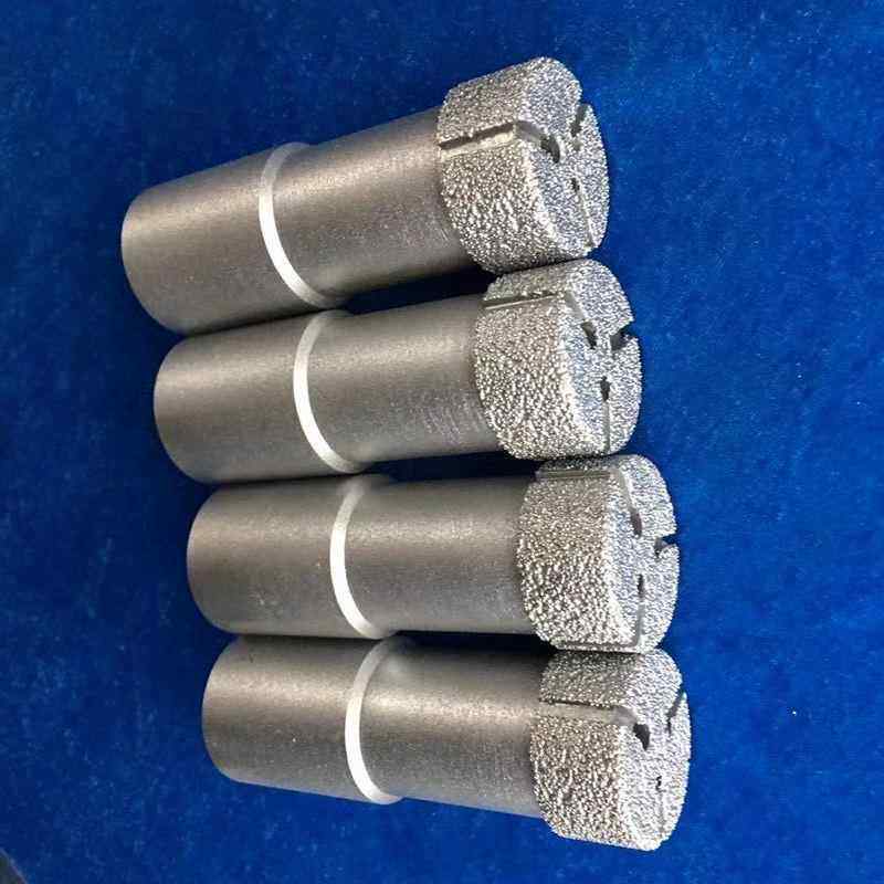 石科美钎焊金石磨头粗砂刚磨橡大理水晶铸件螺丝胶孔打50孔铣槽