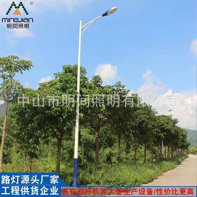 市政工程5米6米热镀锌路灯 新农村建设户外小区30瓦照明LED道路灯