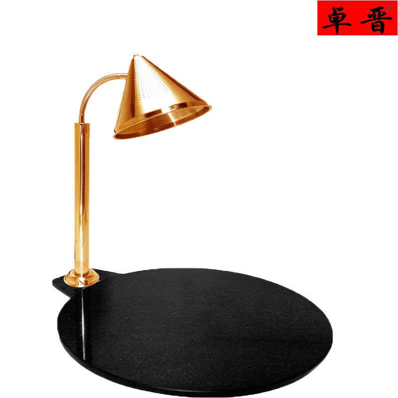 商用双头不锈钢电热保温灯 食物保温灯 晒炮保温切割台自助餐用品