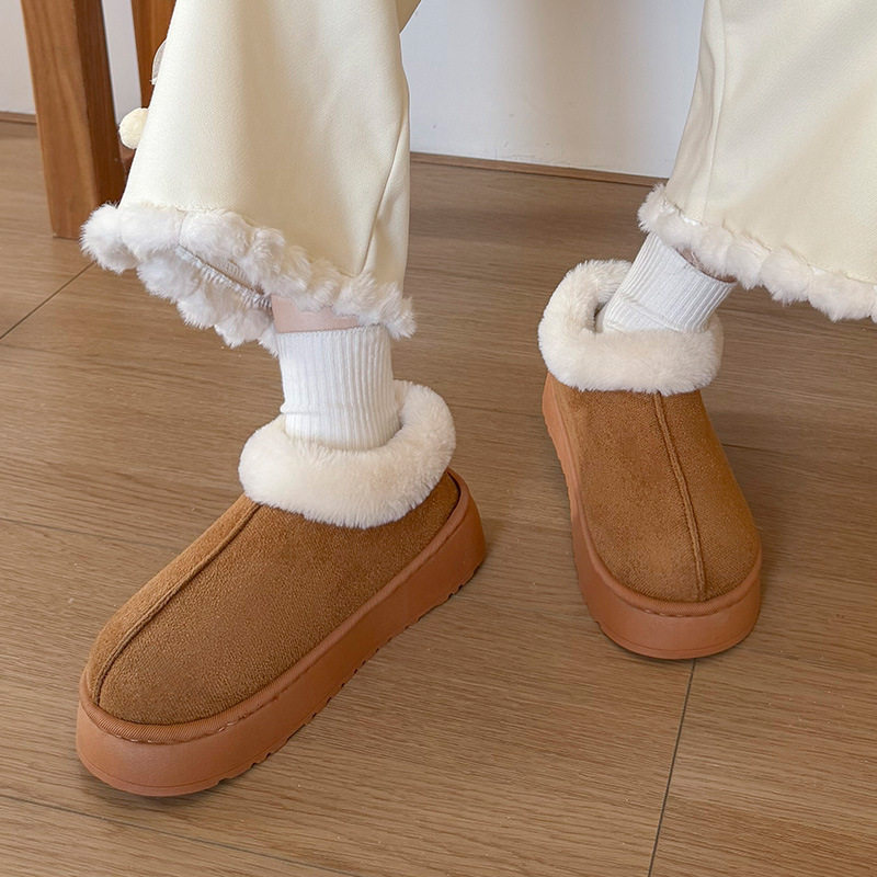 外穿雪地靴高帮棉鞋女棉靴秋冬季居家棉拖鞋女包头拖月子鞋保暖鞋,居家布艺,居家棉拖/棉鞋,淘宝优惠券,粉丝福利购,淘宝优惠卷