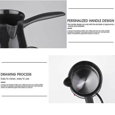 300ml small Turkish coffee Milk pot maker electric kettle