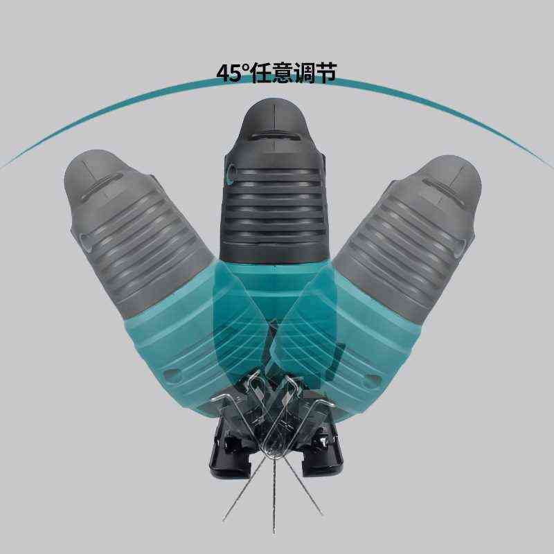新款锂电电动曲线锯多功能家用电锯手持线锯小型切割机木工装修工