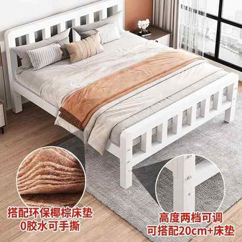 铁艺床双人5床家用架1.m单人铁床不锈钢铁床粗加厚KSL-0011米2出