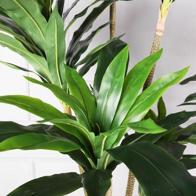 仿真植物血树盆栽酒店室内园林布景VGZ龙摆件装饰血树仿真龙树落