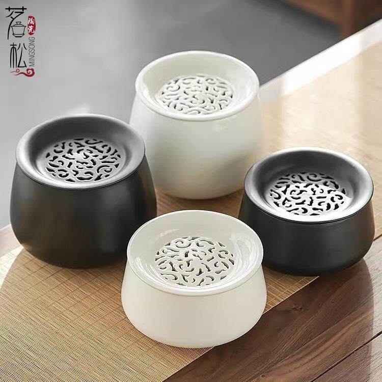 茶洗家用特大号茶渣缸水盂杯洗大容量茶具茶叶茶渣缸收纳碗茶杯盆