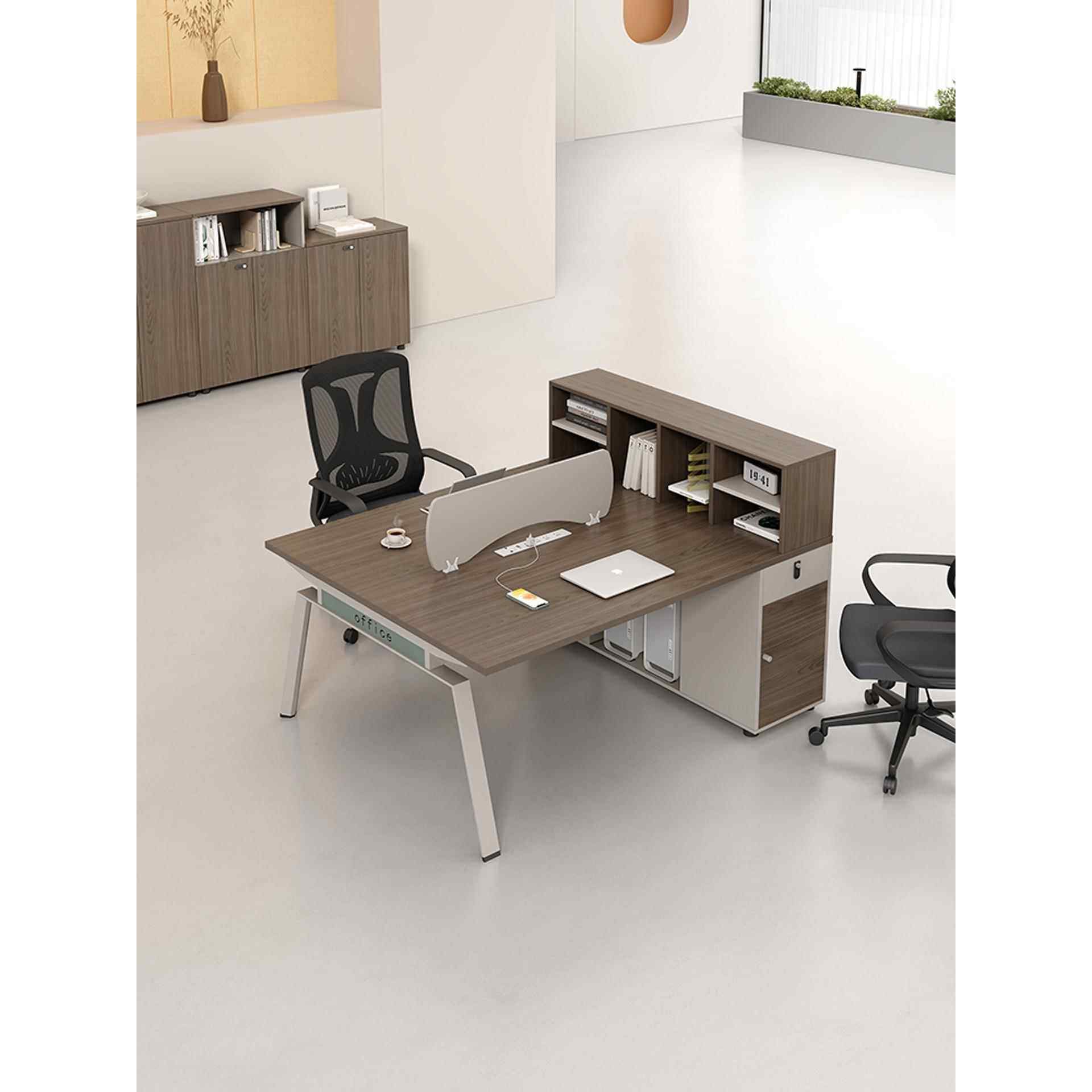 双人办公桌椅组合简约现代位办公室财务4/6人员工桌面对面职员桌,商业/办公家具,组合/屏风工作位,淘宝优惠券,粉丝福利购,淘宝优惠卷