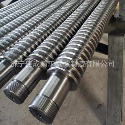 传动丝杆梯形螺纹加工重型机床丝杠Tr50T60T70T80T90T100正反牙