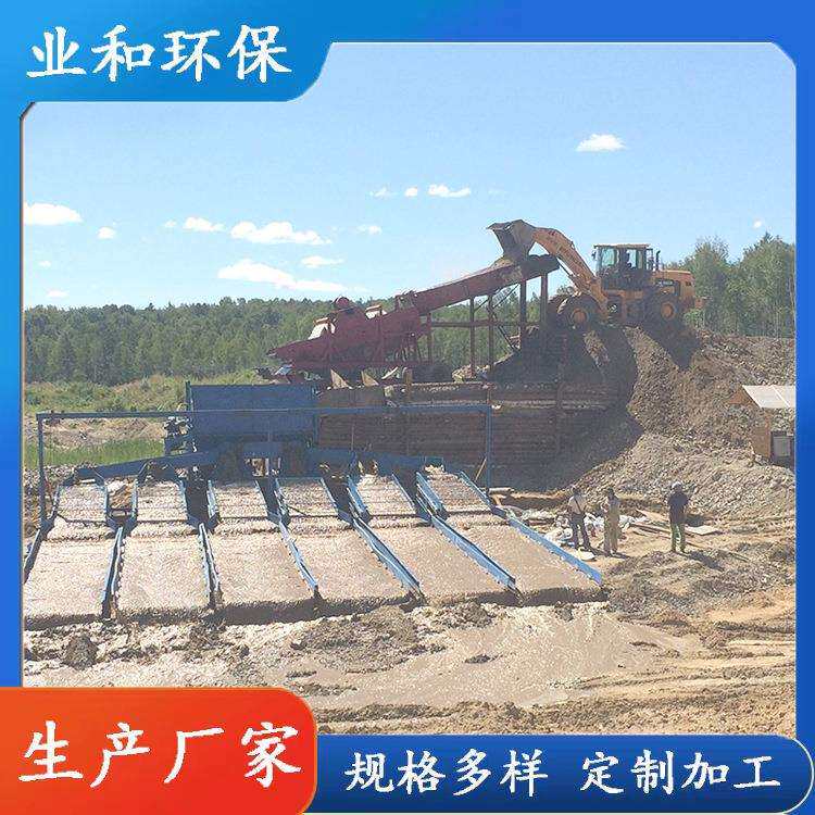 出口国外大型滚筒淘金设备 洗砂金机械 工作效率高 业和环保