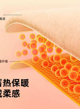 260G腈纶羊绒保暖面料40S人棉拉架1x1罗纹高弹力针织布料 羊绒布