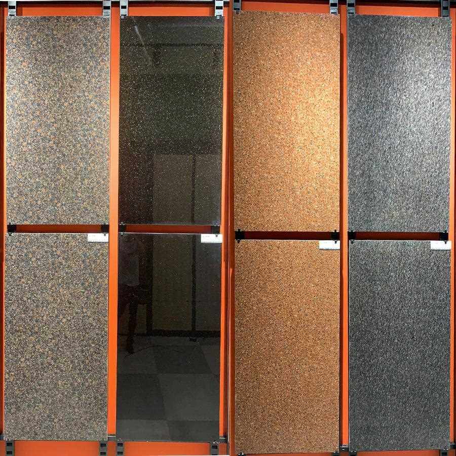 新款直销亮面石英砖600X1200加厚18mm庭院地砖黑金沙别墅干挂石耐