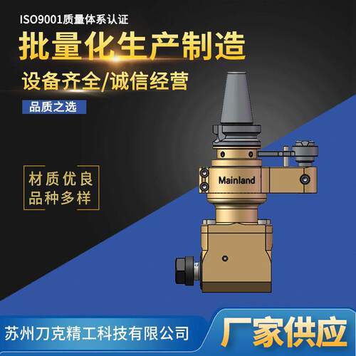 厂家现货供应刀克BT30-ER16L数控加工中心90度CNC小型侧铣头