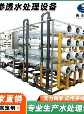 一体化大型反渗透纯净水过滤器装置工业超纯水水处理设备厂家