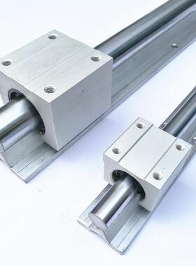 SA16轴支轨SBR直线光轴导轨，可以对接20米以上，分段对接