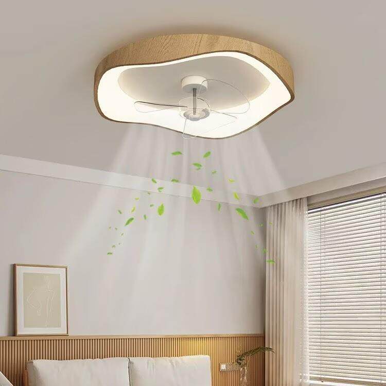 卧室儿童房全光谱护眼吸顶风扇灯现代简约书房静音摇头电扇吸顶灯