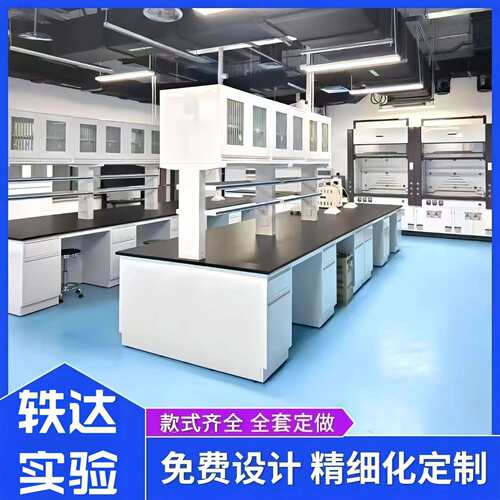 钢木实验台实验室工作台化验室操作台全钢中央台边台试验桌通风柜