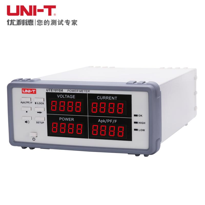 优利德UTE1003A/UTE1010A智能电参数测试仪电量测量仪数字功率计