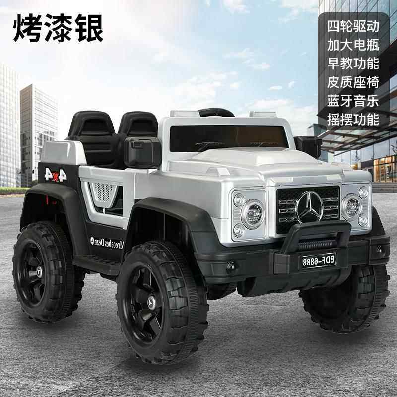 高档2025新儿童电动汽大款越野款车男女孩车宝宝充可坐人四驱电瓶