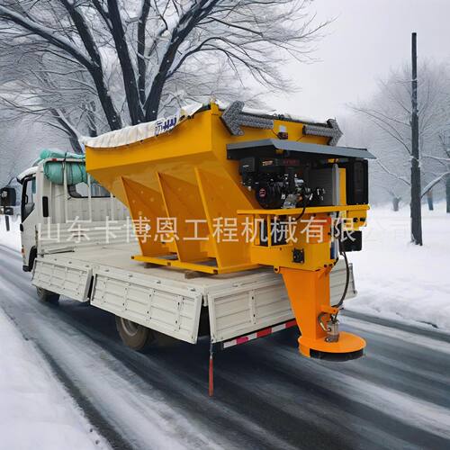 车载式融雪撒布机道路洒盐机抛撒机路面融雪撒盐机