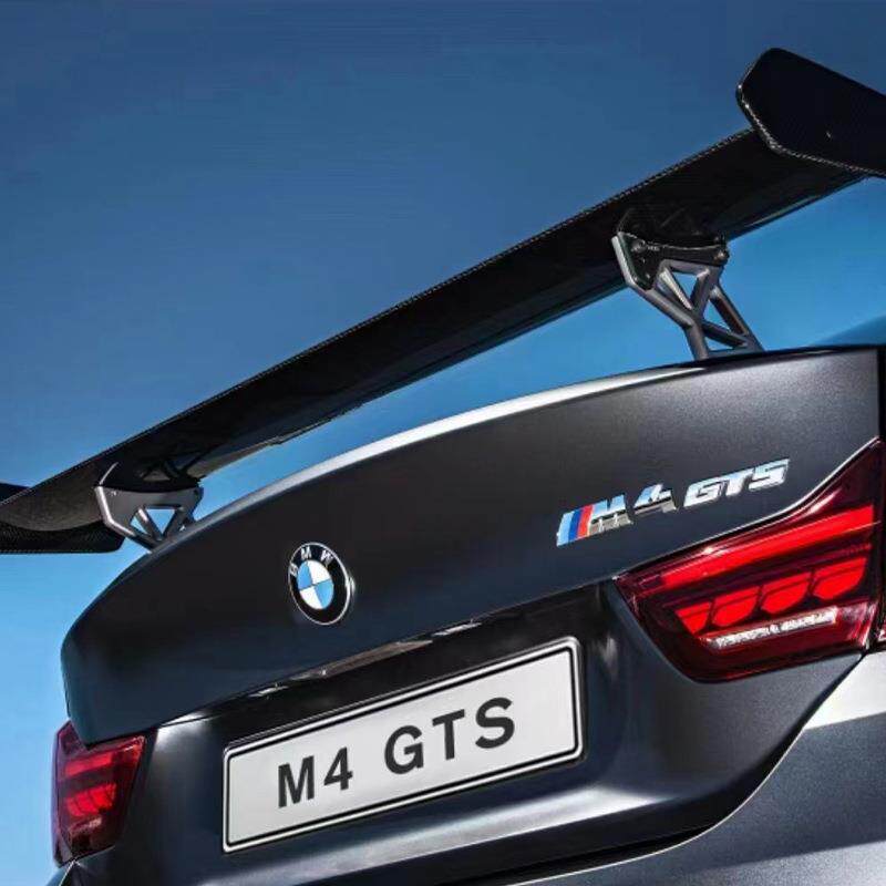适用于宝马1-6系改装GTS碳纤纹尾翼M4定风翼