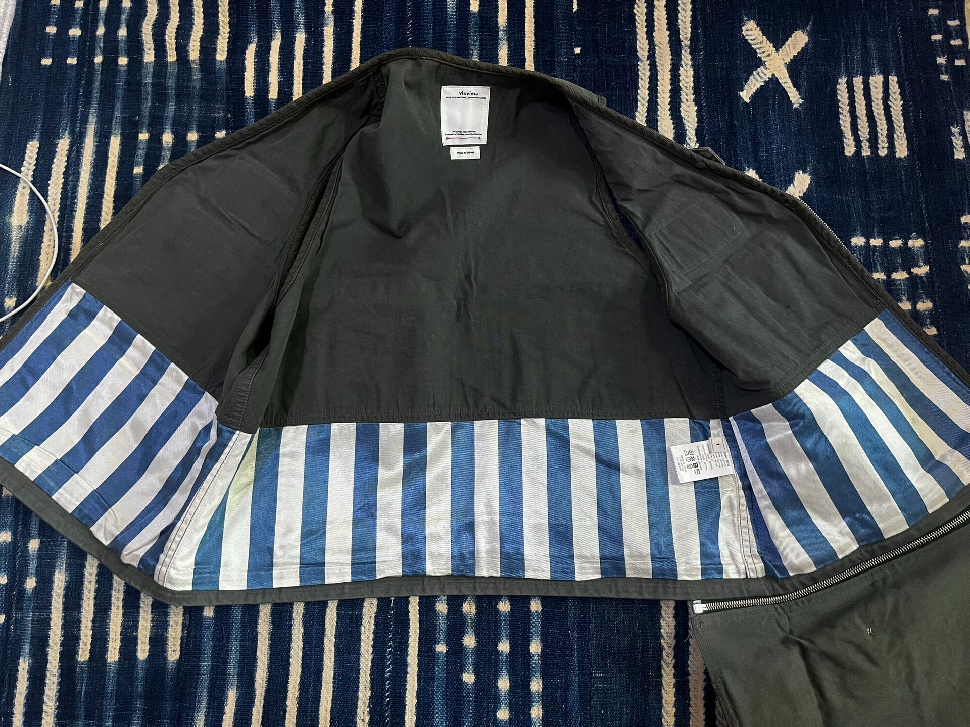 VISVIM 19AW PILAR FISHERMAN VEST — detail