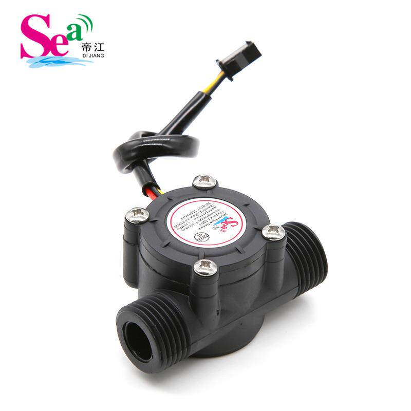流量传感器,热水器霍尔流量计4分接口涡轮流量计YF-S201牌