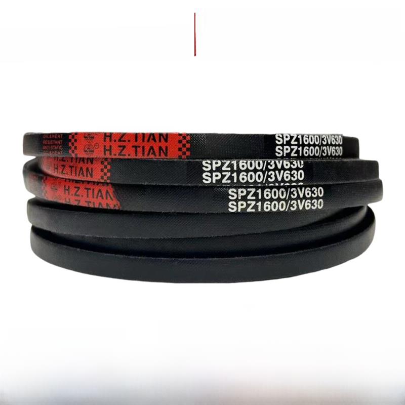 海中天三角带高速窄V带SPZ2540/3V1000 SPZ2600/3V1025 橡胶皮带