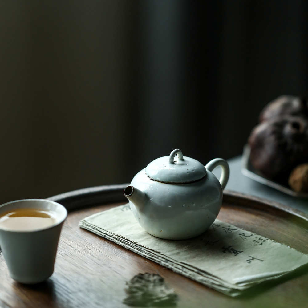 壶峰壶谌景德镇小品手【茶 冲茶器古陶捏老】 工夫古 慕 全手工鬼