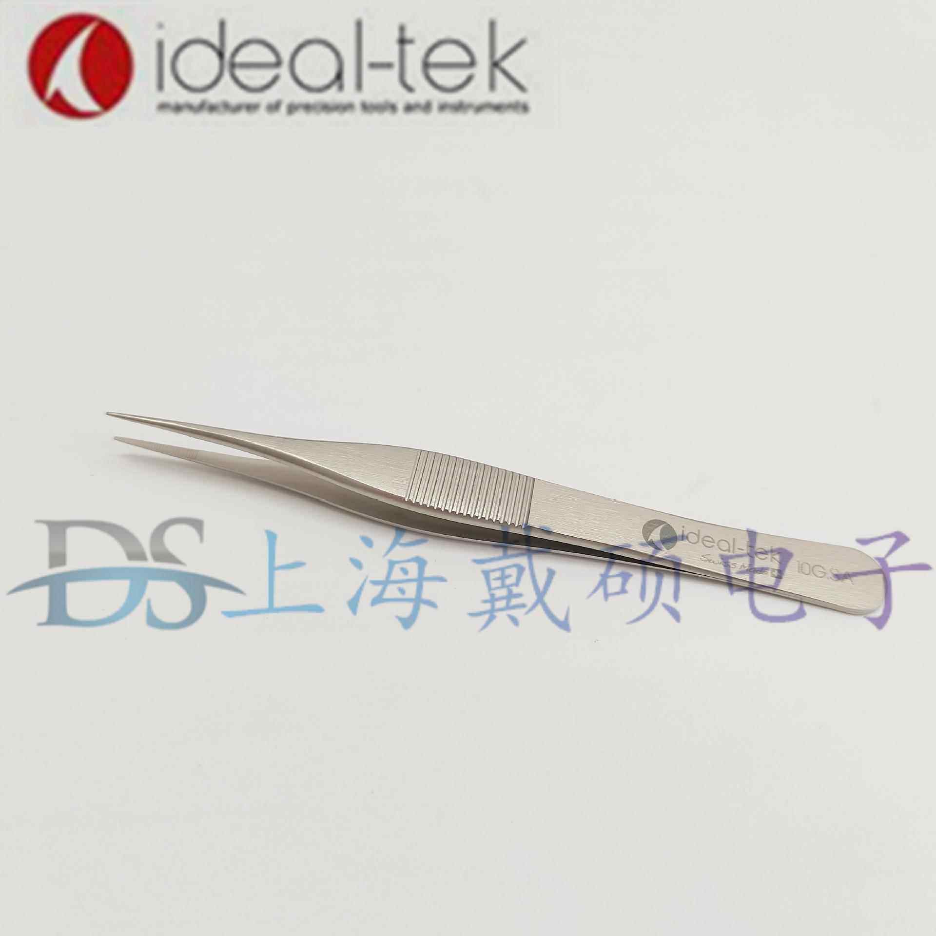 瑞士 ideal-tek 10G.SA.0.IT 防静电镊子不锈钢抗磁防滑10G.SA