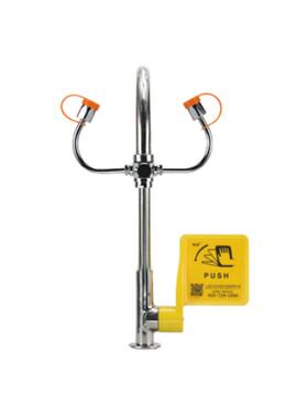 供应BTT3H-2W台式三口洗眼器加厚铜质电镀