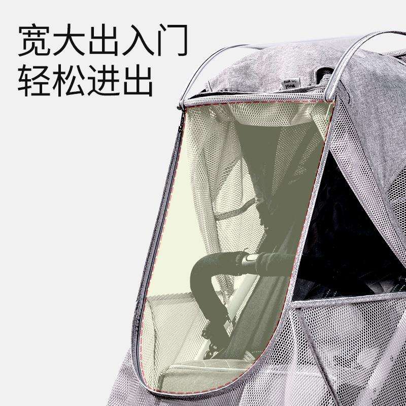 婴儿车蚊帐通用宝宝儿童手推车防蚊帐罩加密夏季透气蚊帐