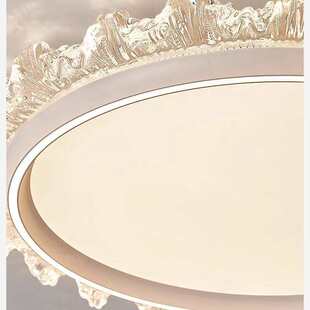 极简卧室吸顶灯新款 轻奢大气餐厅主卧房间护眼吸顶灯中山灯具 法式