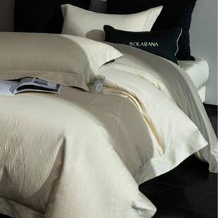 意式 高定宫廷顶奢浮光锦寝具床品超细旦天丝棉磨毛四件套米歇尔